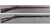 Two U.S. Contract Percussion Long Guns