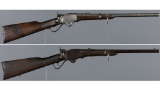 Two Spencer Repeating Saddle Ring Carbines