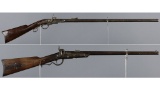 Two Civil War Era Breech Loading Long Guns