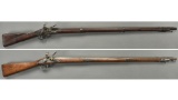 Two American Flintlock Muskets
