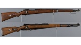 Two German Military Bolt Action Long Guns