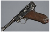 DWM Model 1908 Military Luger Pistol with Holster