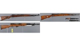 Three Yugoslavian Military Rifles