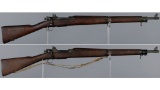 Two WWII U.S. Model 03-A3 Rifles