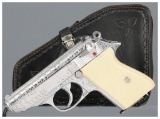 Engraved German Walther PPK in .22 LR