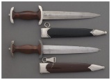 Two National Socialist German Political Daggers