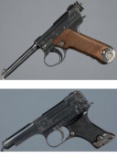 Two World War II Imperial Japanese Military Pistols