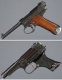 Two World War II Imperial Japanese Pistols