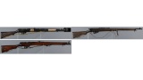 Three Lee-Enfield Military Bolt Action Long Guns