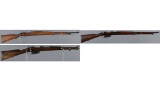 Three Argentine Contract Mauser Pattern Military Rifles