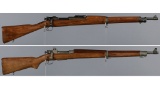 Two U.S. Remington Model 1903 Pattern Bolt Action Rifles