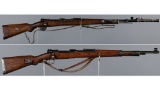 Two Model 98 Military Bolt Action Rifles