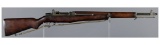 World War II U.S. Springfield M1 Garand Rifle with Case
