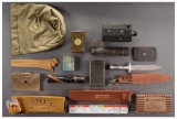 Grouping of Military Items, Mostly American