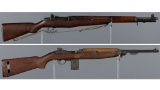 Two U.S. Military Semi-Automatic Long Guns