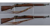 Two U.S. Springfield 1903 Bolt Action Rifles