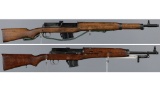 Two Egyptian Military Semi-Automatic Rifles