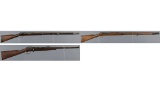 Three Antique German Military Model 1871 Mauser Longarms