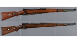 Two German Mauser Bolt Action Rifles