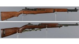 Two U.S. Military Semi-Automatic Long Guns