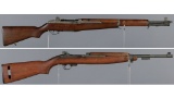 Two U.S. Military Semi-Automatic Rifles
