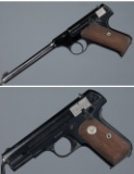 Two Colt Semi-Automatic Pistols