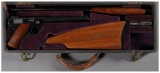 Cased Fiala Model 1920 Repeating Three Barrel Set Pistol