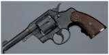 Police Department Marked Colt Commando Double Action Revolver