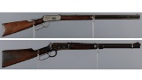 Two Winchester Model 94 Lever Action Longarms
