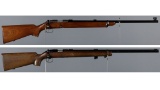 Two Winchester Model 52 Bolt Action Rifles