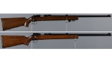 Two Winchester Model 52 Bolt Action Rifles