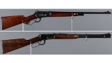 Two Winchester Lever Action Long Guns