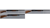 Three Winchester Model 12 Slide Action Shotguns