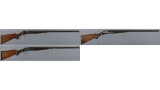 Three American Double Barrel Shotguns
