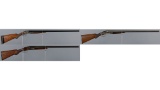 Three American Double Barrel Shotguns
