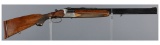 Engraved A. Locher Retailed Austrian Over/Under Combination Gun