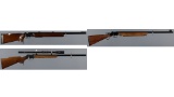 Three Martini Action Target Rifles