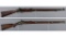Two U.S. Springfield Trapdoor Military Rifles