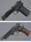 Two Austro-Hungarian Military Steyr Semi-Automatic Pistols