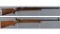 Two Winchester Bolt Action Target Rifles