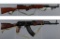 Two Semi-Automatic Rifles