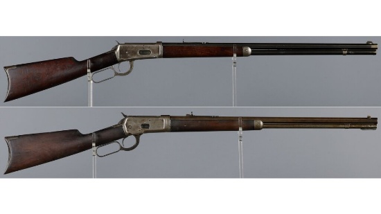 Two Winchester Lever Action Rifles