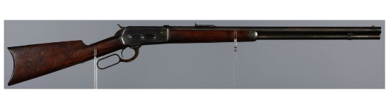 Antique Winchester Model 1886 Lever Action Rifle