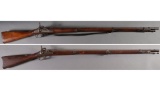 Two U.S. Military Percussion Long Guns