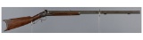 S. Vosburgh Percussion Half-Stock Rifle