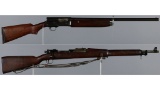 Two World War II Era U.S. Military Long Arms