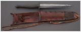 Camillus Cutlery Co. U.S.M.C. Raider Stiletto with Sheath