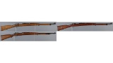 Three Military Mauser Pattern Bolt Action Rifles