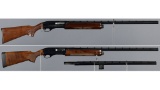 Two Remington Semi-Automatic Sporting Shotguns
