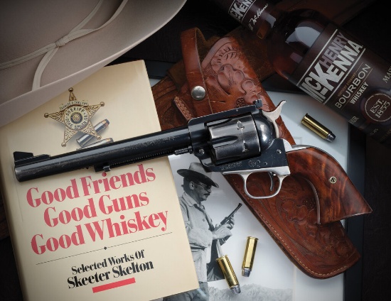 "Skeeter" Skelton's Ruger Blackhawk Revolver in .44 Magnum